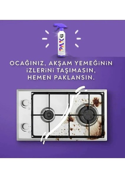 Pak 500 ml Mucize Köpük Sprey Yağ Sökücü 2 Adet fırsatları