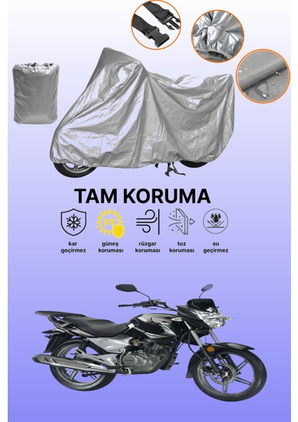 Gri Kanuni Leopard Uyumlu Motosiklet Brandası, Koruyucu Örtü, Motor Branda