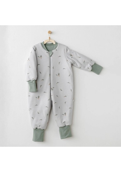 Andywawa AC26010 Mummy S Snuggle Saurus Uyku Tulumu 2,5 Tog Green