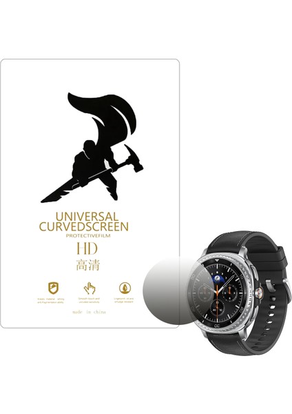 Samsung Galaxy Watch 8 Classic 46MM ile Uyumlu Tpu Ekran Koruma Filmi - EKM109