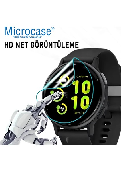 Samsung Galaxy Watch 8 Classic 46MM ile Uyumlu Tpu Ekran Koruma Filmi - EKM109 modelleri