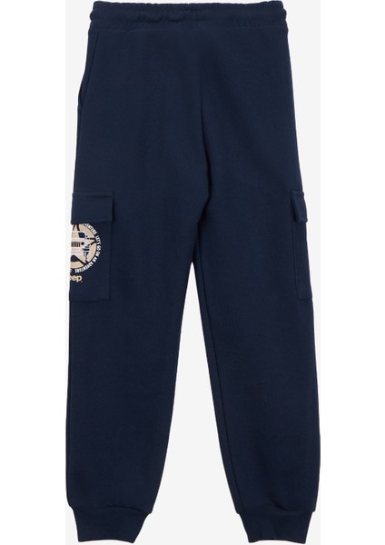 Lastikli Paça Lacivert Erkek Çocuk Eşofman Altı J5WB-EA7775 fiyatları