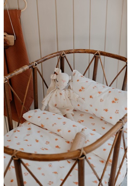 Park Yatak Nevresim Takımı (80X110) | Peachy Flowers