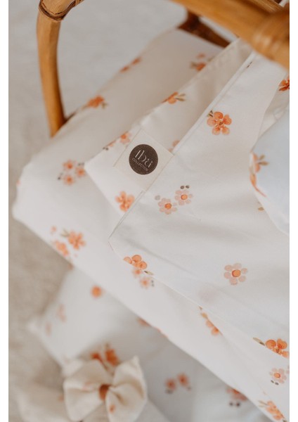 Park Yatak Nevresim Takımı (80X110) | Peachy Flowers