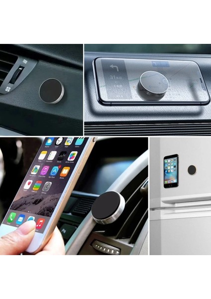 Tüm Modellerle Uyumlu Manyetik Araç Içi Telefon Tutucu Çok Amaçlı Güçlü Mıknatıs Tutucu fiyatları