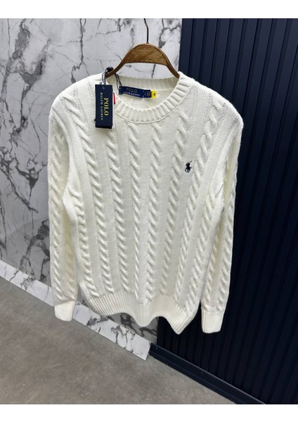 Polo Ralph Lauren Bisiklet Yaka Örgü Dokulu Kazak fiyatları