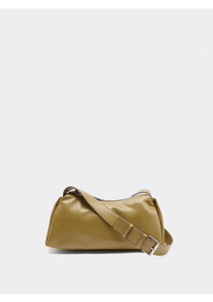 Çatlak Efektli Çapraz Askılı Çanta