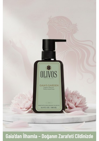 %100 Doğal Zeytinyağlı Şakayık Kokulu Sıvı El Sabun Yoğun Nemlendirici Arındırıcı Bitkisel 3X500 ml modelleri