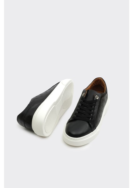 Hakiki Deri Desenli Kadın Sneaker indirimleri