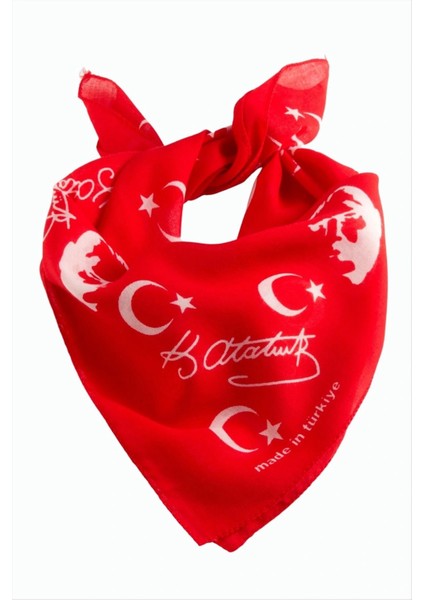 Ayyıldız Desenli Bandana 50*50 fiyatları