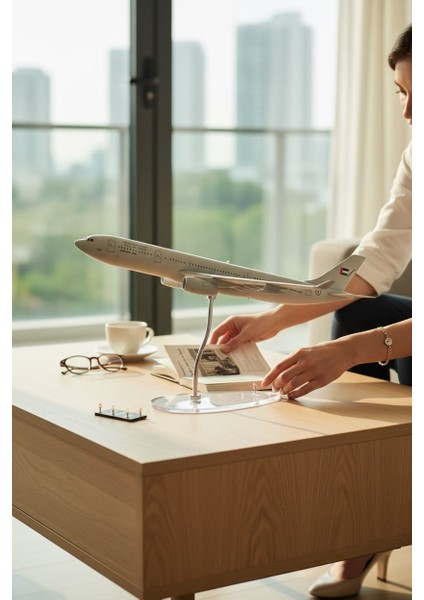 Frefly Airbus A330-300 Model Uçak,gri Renkli Uçak Maketi fırsatları