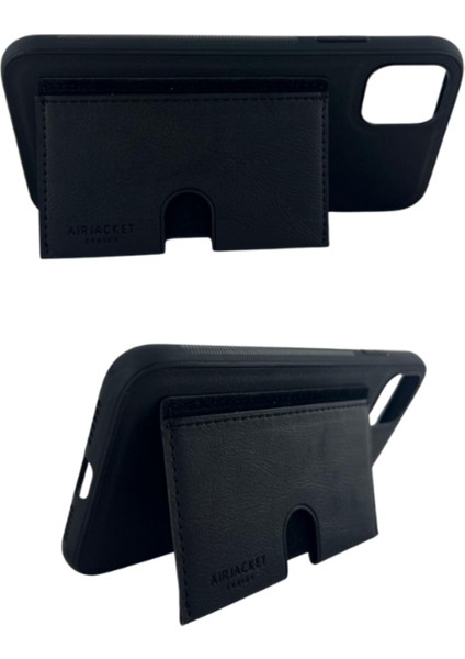 Iphone Hakiki Deri Dikişli Karlıklı Standlı Kılıf Iphone 11 modelleri