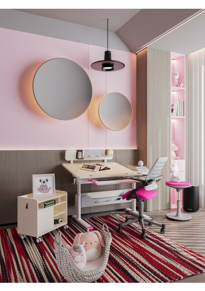 Vega Premium Plus Yükseklik ve Eğim Ayarlı Çalışma Masası Takımı