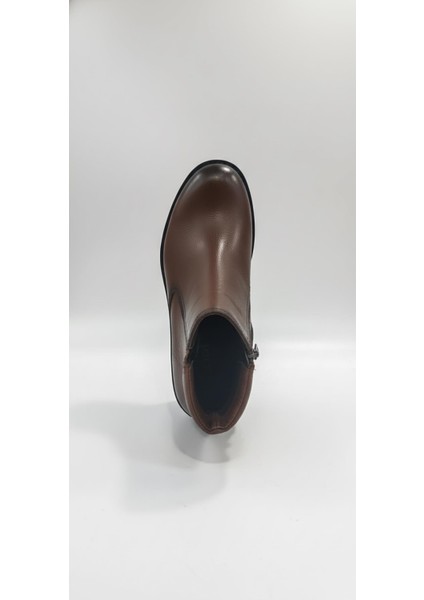 Taba Kadın Hakiki Deri Topuklu Bot 074.602-1