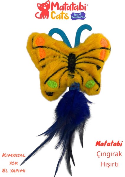 Kelebek (Hışırtılı,çıngıraklı,matatabi Li,pelüş Oyuncak)