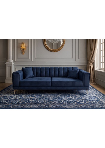 Ekonomik Velar Üçlü Koltuk Lacivert fırsatları