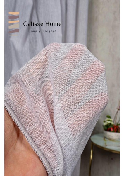 Bambu Soft Tül Perde Ağır Gramajlı Ekru 1/3 Sık Pileli Yoğun Dokulu Ütü Istemez fırsatları