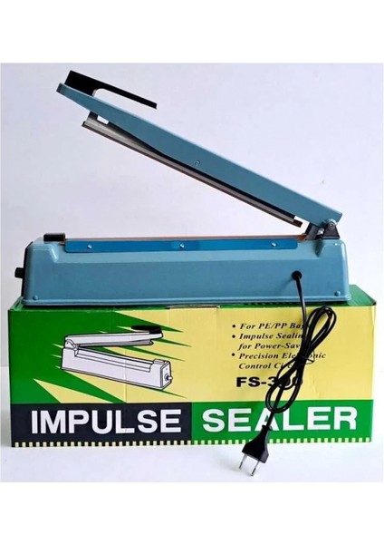 30CM Metal Gövde Poşet Ağzı Yapıştırma Kapatma Makinası FS-300 (5324) modelleri