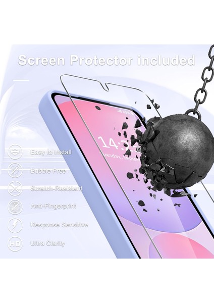 Samsung Galaxy A56 Uyumlu Ekran Koruyuculu Kılıf Magsafe Sarj Destekli Kamera Çıkıntılı Mat Kapak indirimleri