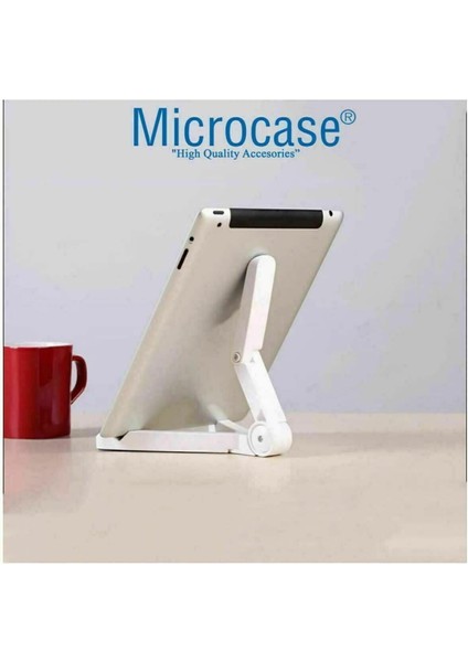 Samsung S10 Lite 10.9 Inch Için Bluetooth Touchpad Klavye (Tr Sticker)+Bluetooth Mouse+Tablet Standı- AL2766