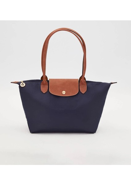 Deri Kapaklı Uzun Askılı Omuz Çantası