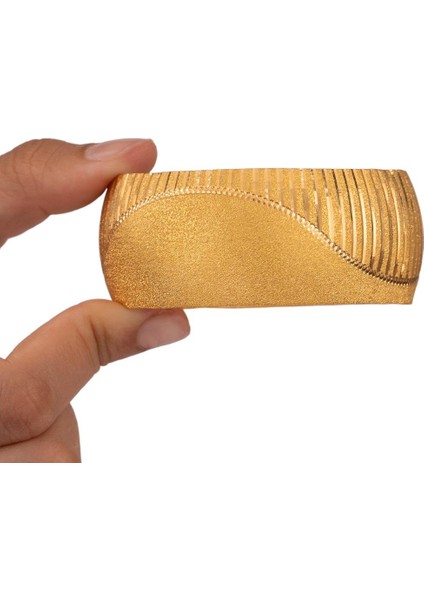 40 Gram (Gr) 40MM Rüya Model Mega Bilezik 22 Ayar Yatırımlık Işçiliksiz modelleri