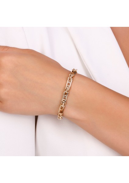 Altın Kral Zincir Bileklik - 14K modelleri