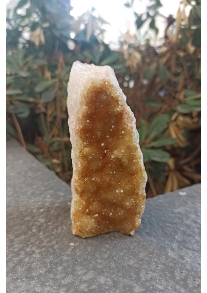 Sitrin Kristali Dekoratif Doğal Parça 17ST