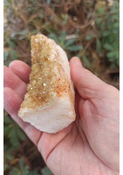 Sitrin Kristali Dekoratif Doğal Parça 17ST fırsatları