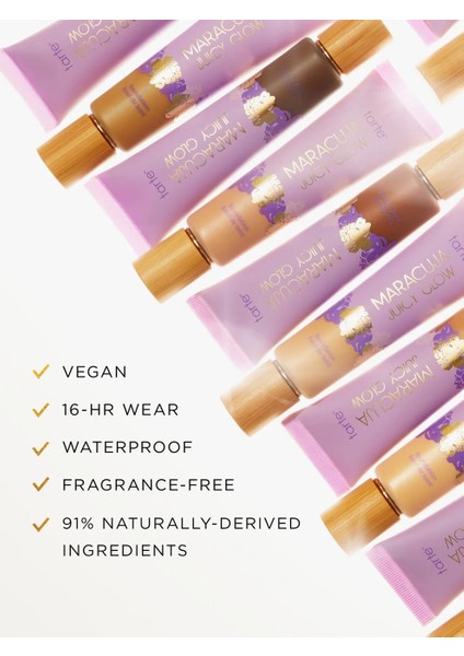 Maracuja Juicy Glow Skin Tint - Fondöten 33S Medium Sand (30ML) indirimleri