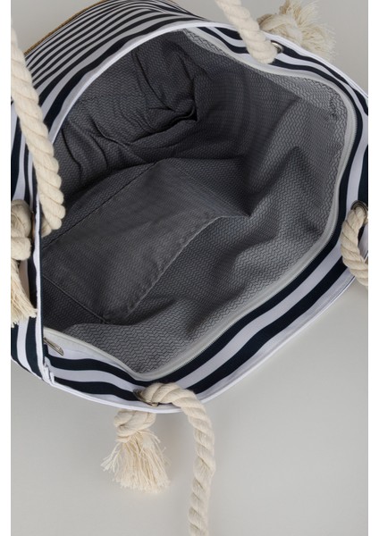 Kadın Plaj Çantası Yumuşak Saplı