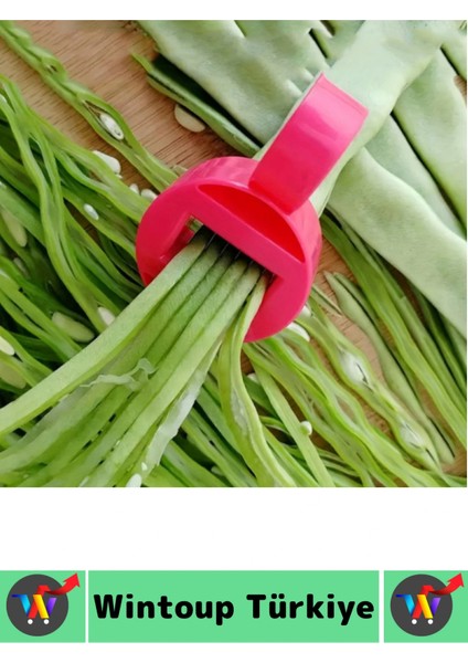 Ergonomik Tutuş Mutfak Kaymaz Hızlı Pratik Bamya Bakla Taze Fasulye Dilimleme Ayıklama Aparatı fırsatları