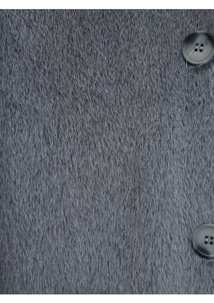 Alpaco Boydan Düğmeli Cepli Kaban -Füme -Collectıon modelleri