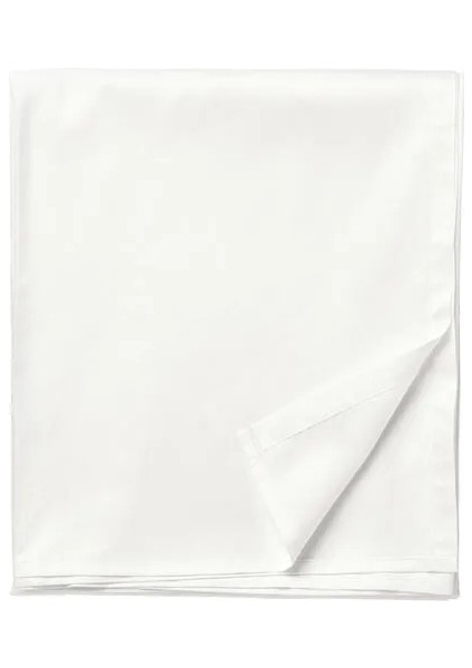 Ullvıde Tek Kişilik Çarşaf Beyaz 150 x 260 cm