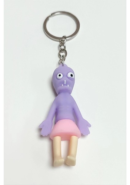 Zombi Silikon Anahtarlık