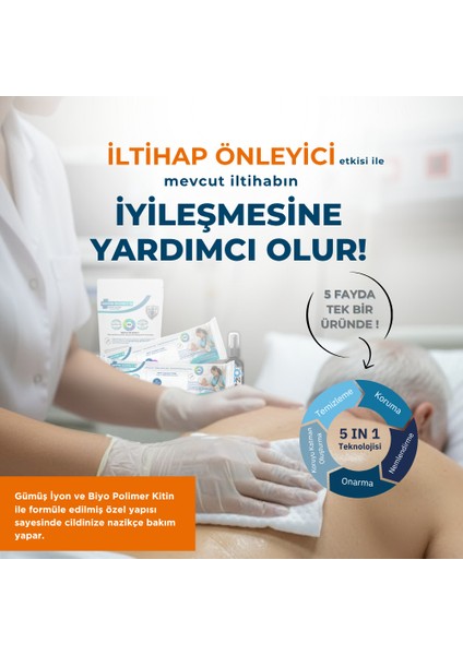 1 Aylık Hasta Bakım Seti – (Vücut Kesesi, 2x Mendil, 4x Saç Bonesi, 50 ml Dezenfektan fiyatları