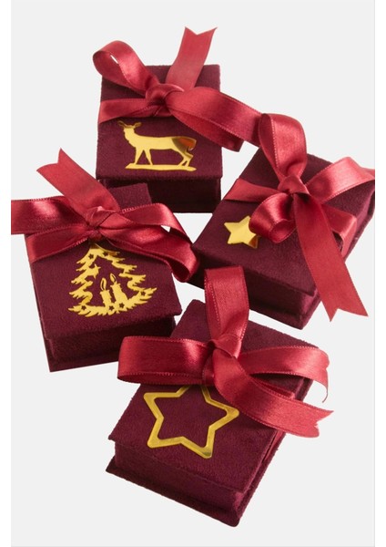 Süet Lüx Set Kolye Kutusu