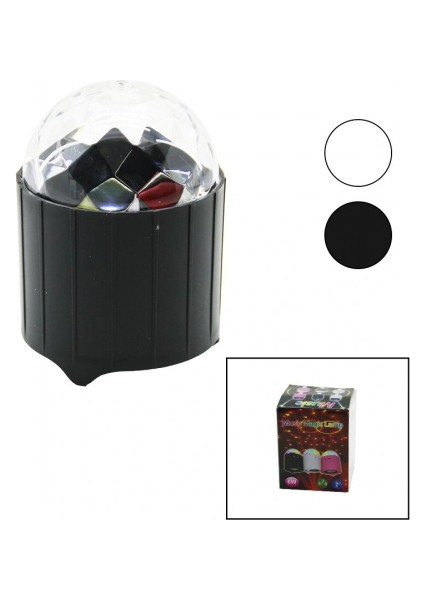 Mini Hoparlör Speaker Işıklı - Gece Lambası Type-C Şarjlı 6W BR-037 (5324)