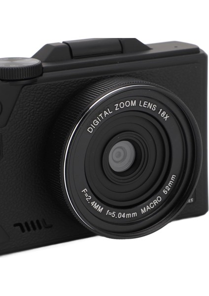 5k Dijital Kamera 75MP Hd Retro Otomatik Odaklama Anti Shake 18X Zoom fırsatları