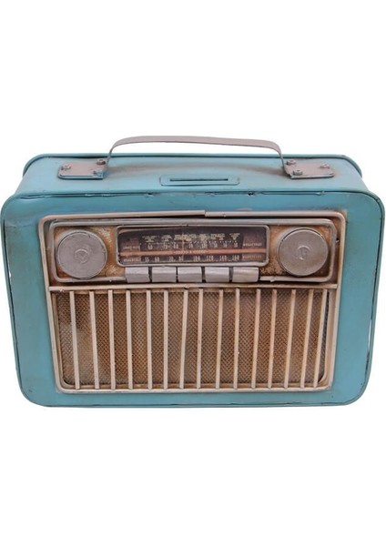 Dekoratif Metal Radyo Kumbaralı Hediyelik (800800) modelleri