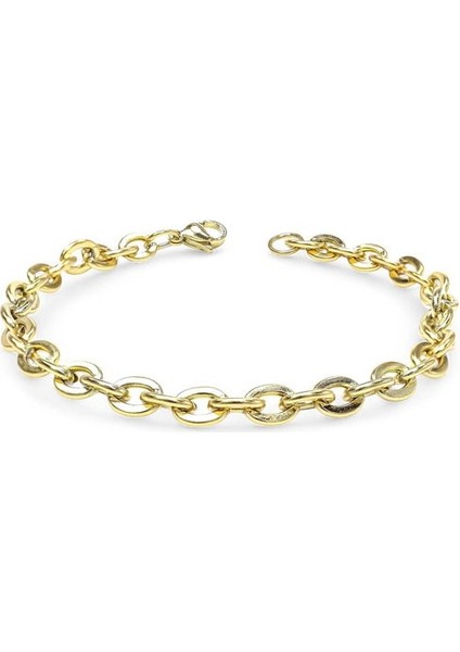 Mariner Sarı Çelik Zincir Bileklik 1.6mm 959CZB1D79