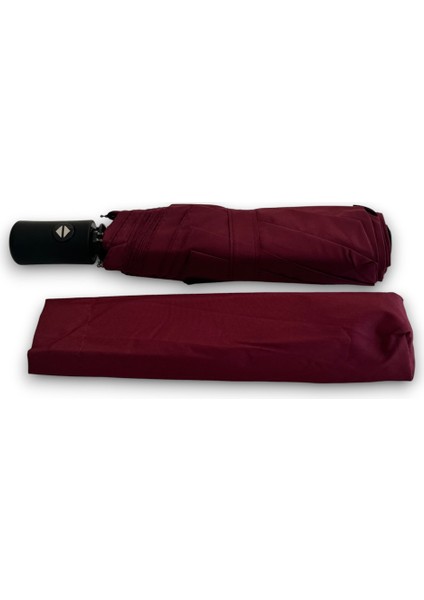 Düz Kırmızı Tam Otomatik 8 Telli Kısa Şemsiye modelleri