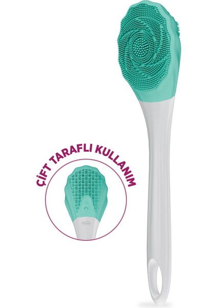 HP87 Şarjlı Silikon Duş Fırçası 3 Mod Titreşimli Vücut Temizleme Fırçası Yeşil fiyatları
