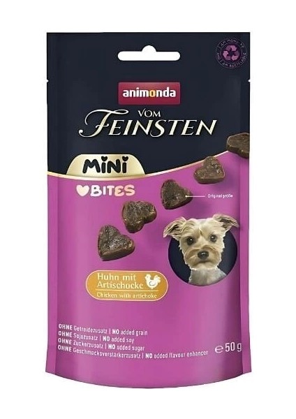 Animonda Vom Feinsten Tavuk Etli Mini Irk Yetişkin Köpek Ödül Maması 1 Adet 50 gr