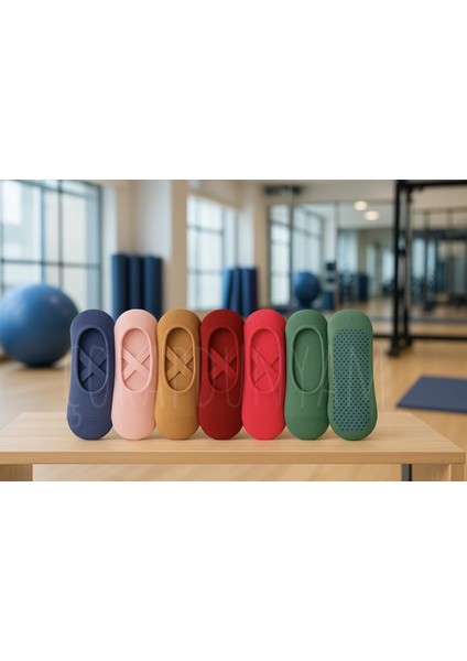 6'li Cotton Plates&yogo Kaydirmaz Reformer Çorap Burun Dikişsiz(Renklerde Ton Farkı Olabilir)) indirimleri