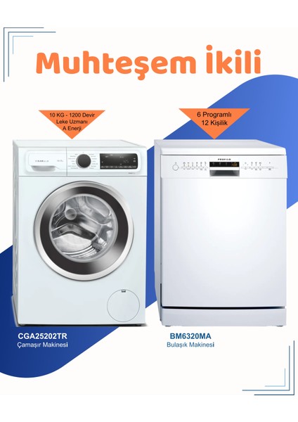 2'li Avantajlı Set ( BM6320MA - CGA25202TR )