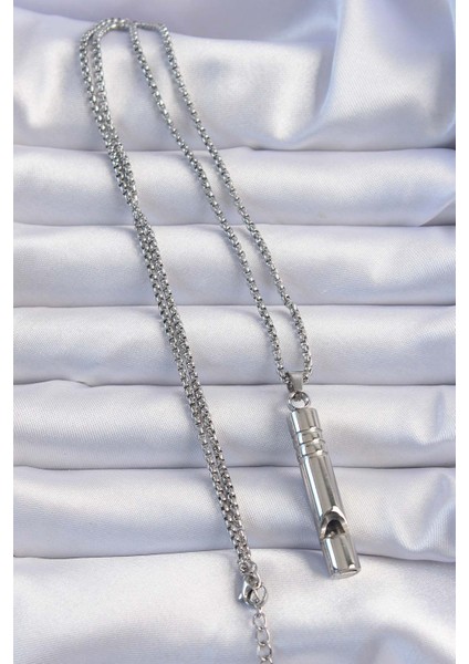 Acil Durum Düdüğü 316L Çelik Kararma Yapmaz Yüksek Desibel Kolye Unisex - TJ-EBK1200 fiyatları