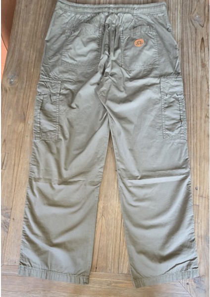 Erkek Beli Lastikli Kargo Pantolonu
