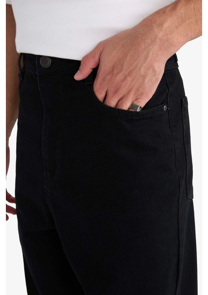Baggy Fit Geniş Paça Jean Pantolon E5388AX25AU indirimleri