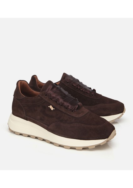 01AYH315410A480 KADIN Süet Deri Kahverengi Bağcık Detaylı Yüksek Tabanlı Spor Ayakkabı fiyatları